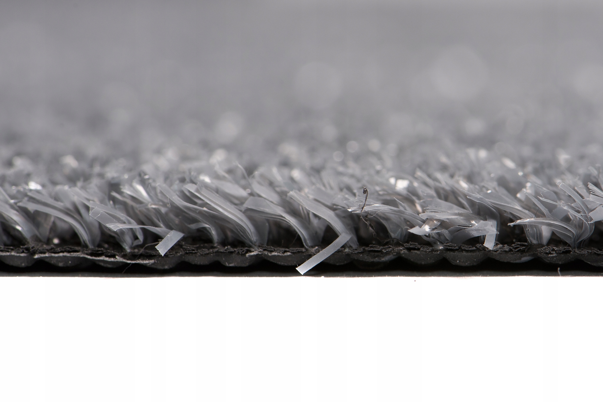 Sztuczna Trawa 100x2630cm Szara Ogród Taras Balkon Długość 26.3 m