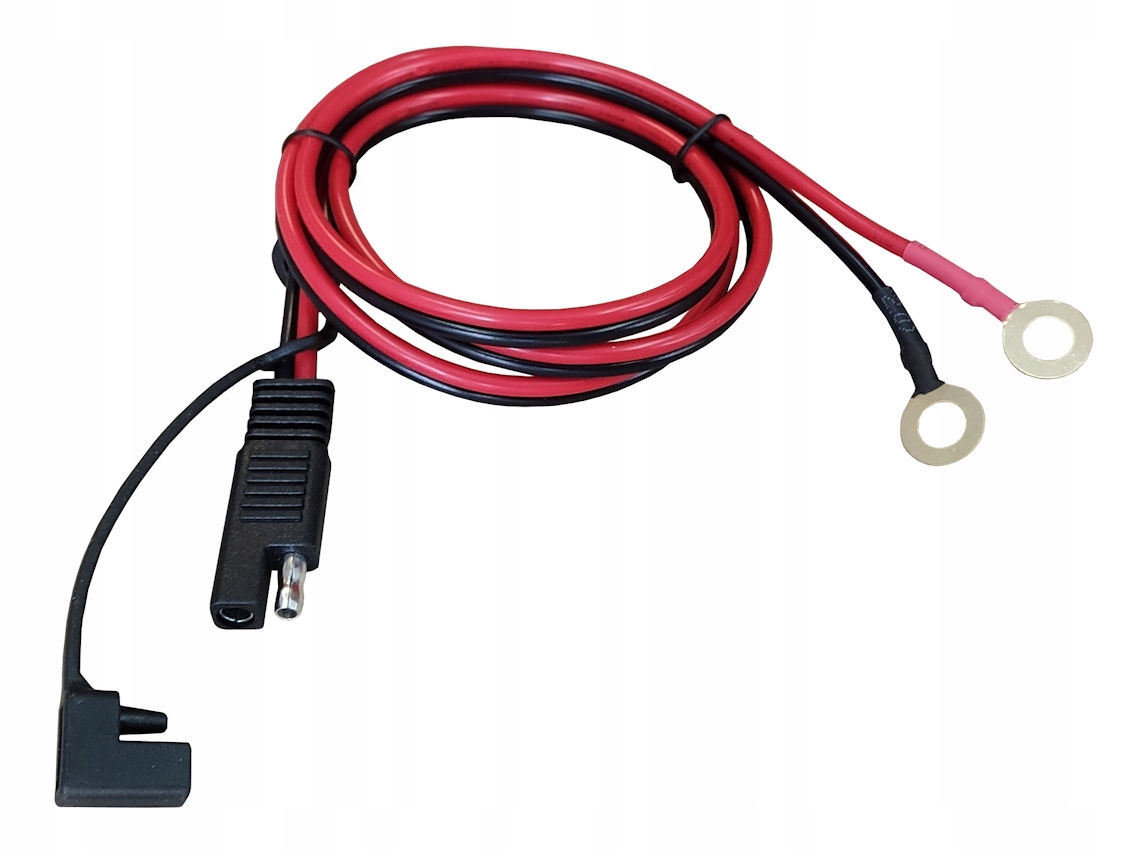 PRZEWÓD ZŁĄCZE SAE 2-PIN 100 CM Z OCZKAMI