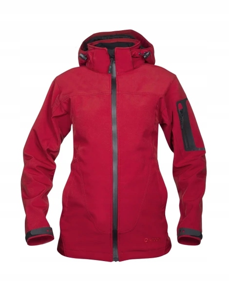 H2002 Anima Czer. L (52) Softshell Damski Kurtka Damska Ardon