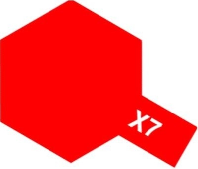 

X-7 Red emalia 10ml farba Tamiya 80007