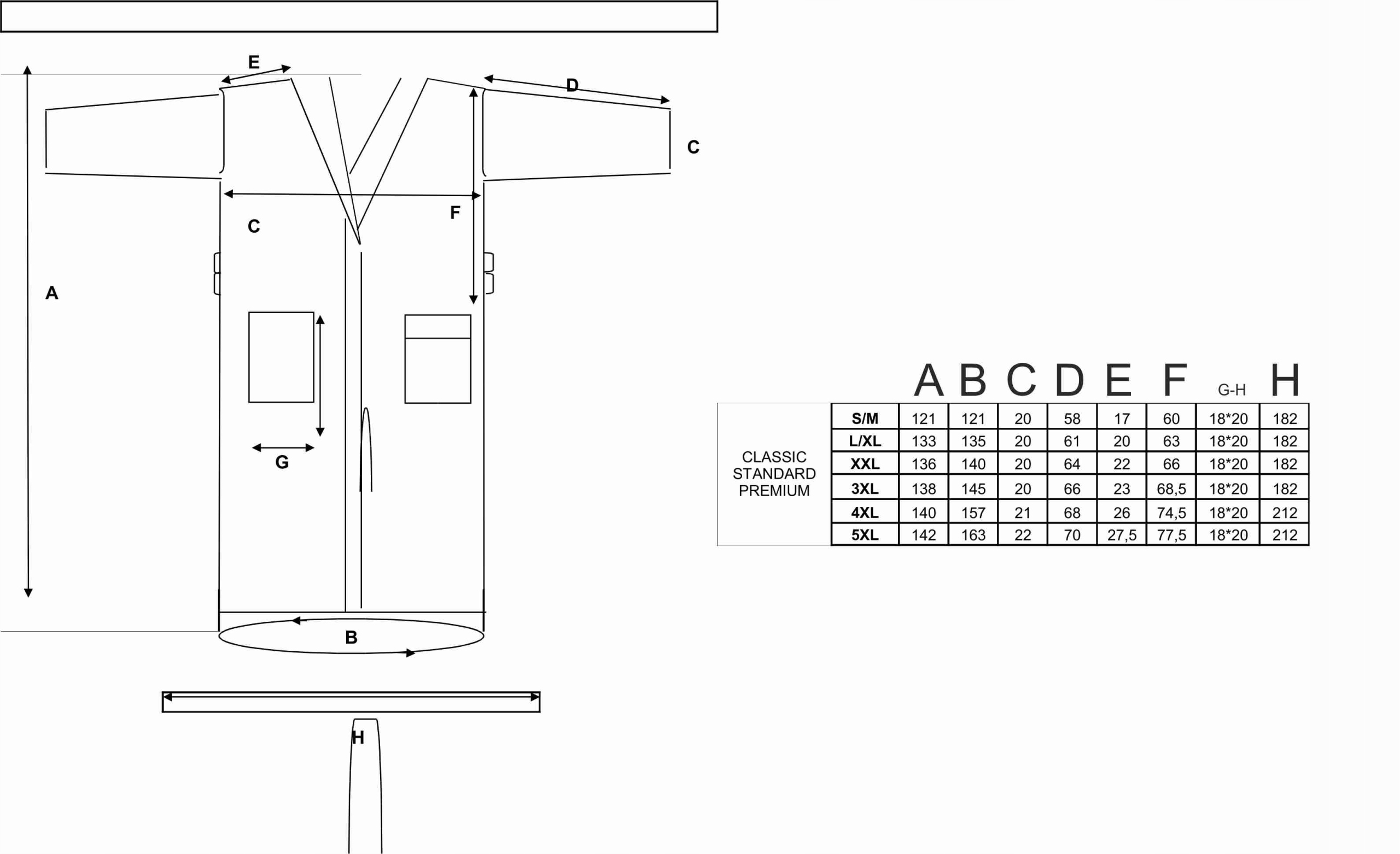 SZLAFROK Hotelowy DUŻY 3XL bawełna frotte Wzór dominujący bez wzoru