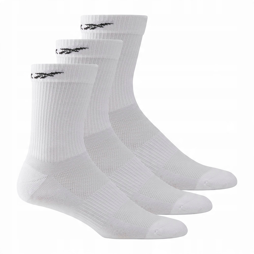 

Skarpety Reebok Active 3szt Bawełna Białe GH0416 M