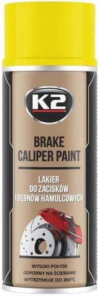 

K2 Brake Caliper Lakier Do Zacisków Żółty