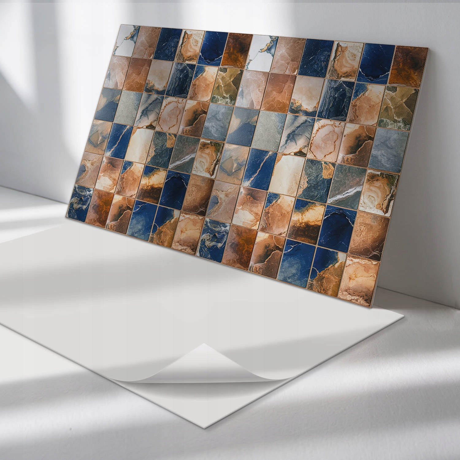 Sada samolepiacich Pvc panelov Mozaika s kamennými vzormi 6x60x30 cm