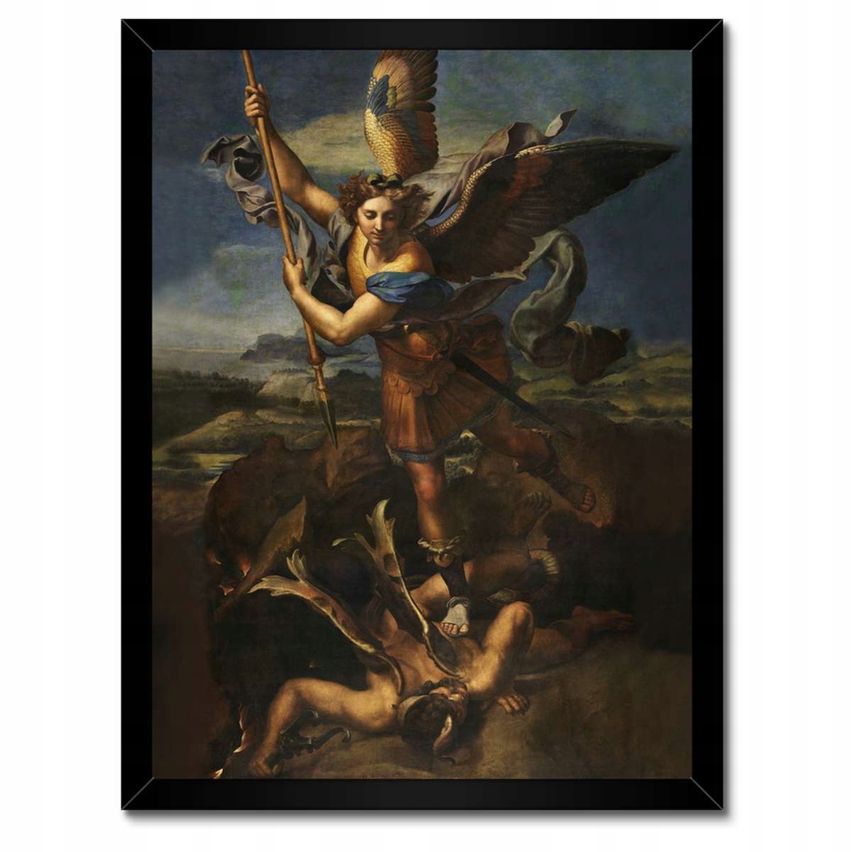 Plakáty v rámu 30x40 Michael Archanděl a Satan