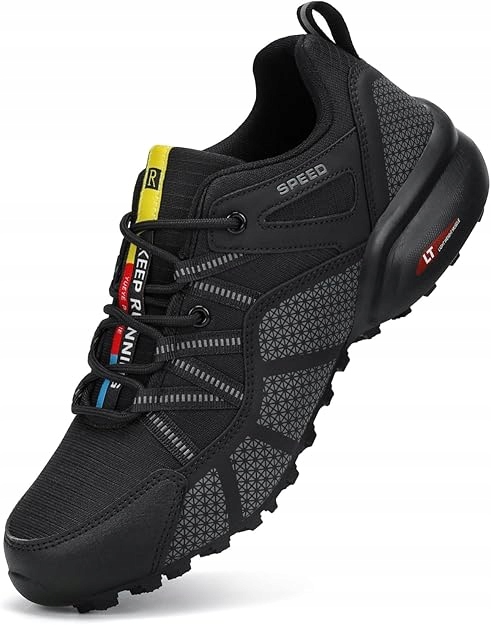 Keep Running Pánské Sportovní Boty Černé Nízké 42 6DA