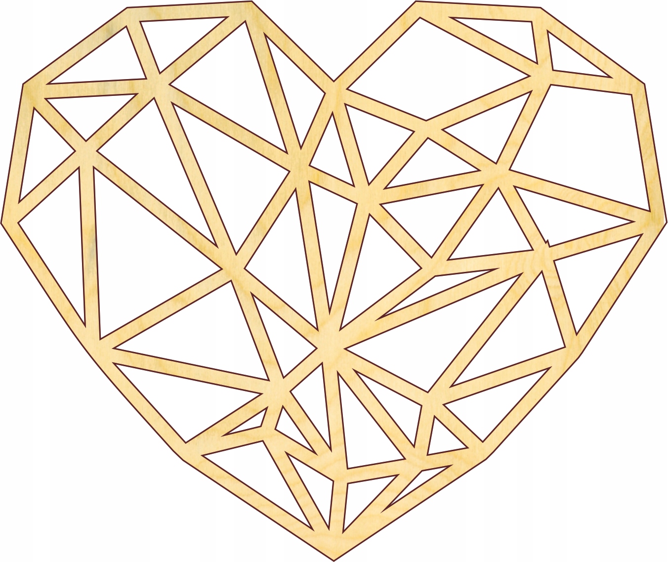 

Decoupage Ażurowy Dekor Serce , Ażurowe Serce