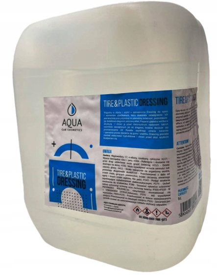 

Aqua Cosmetics Tire Plastic Dressing 5l do Opon