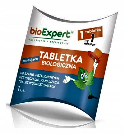 

Tabletki Biologiczne Szamba Oczyszczalni 1SZT/MC