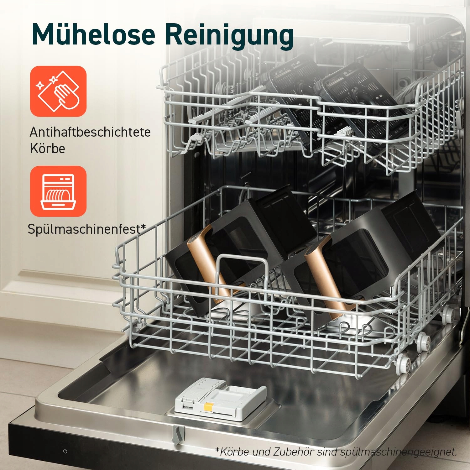 COSORI Frytkownica Beztłuszczowa 2 Komory 6w1 8.5L Złota Energooszczędna — miniatura 6