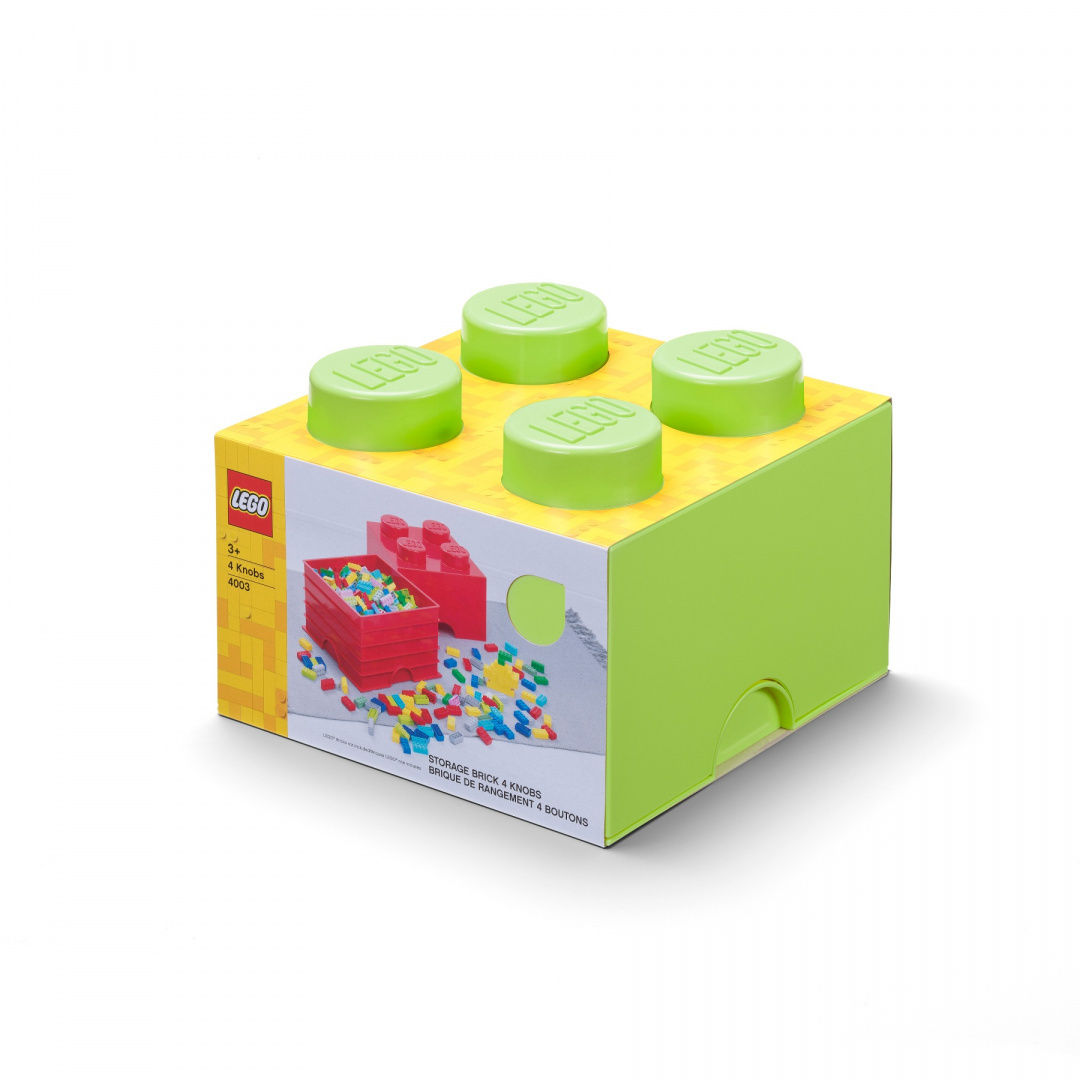 

Lego Pojemnik na klocki 4 jasnozielony
