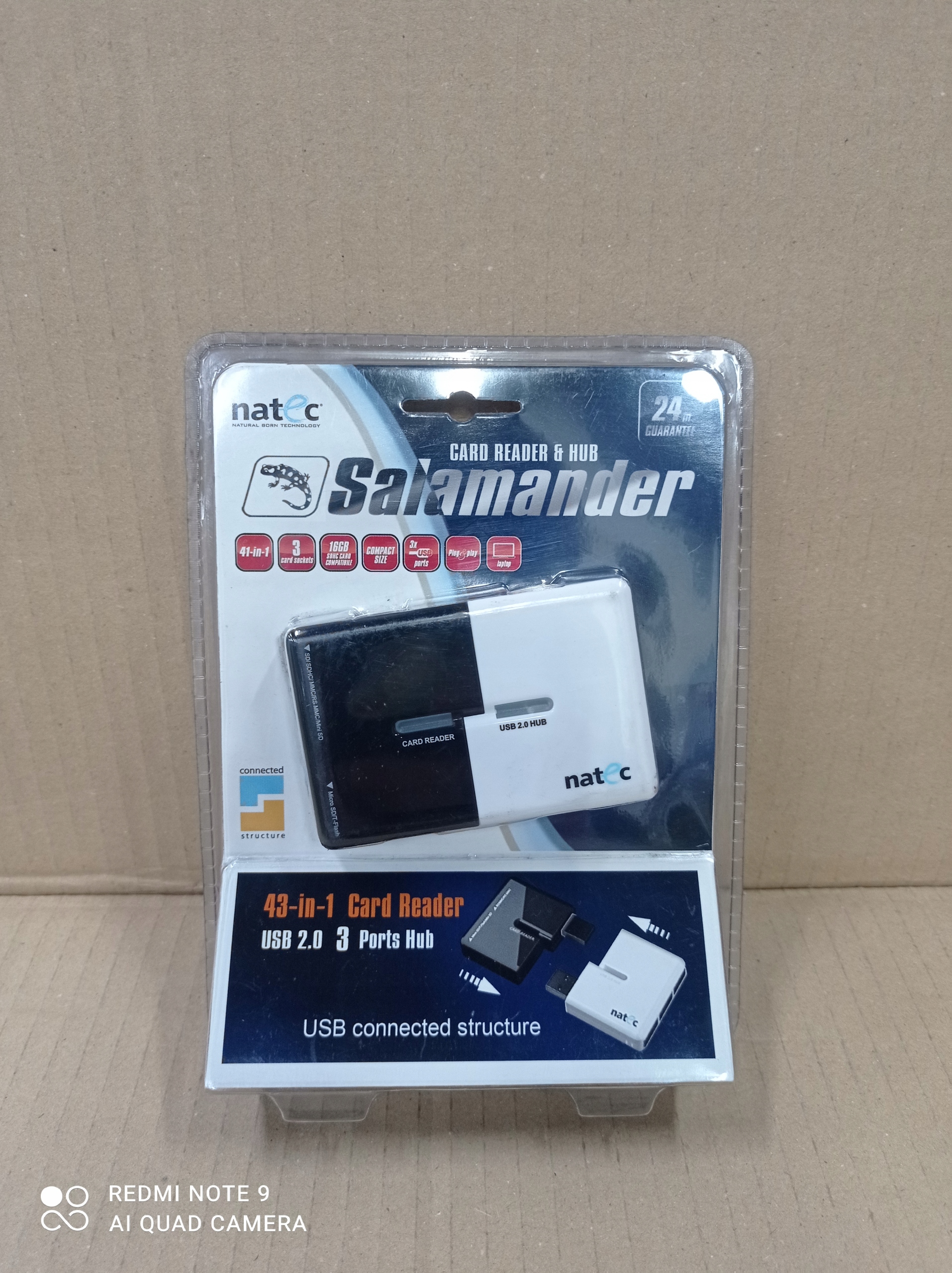 Czytnik kart pamięci Salamander Natec NCH-0219