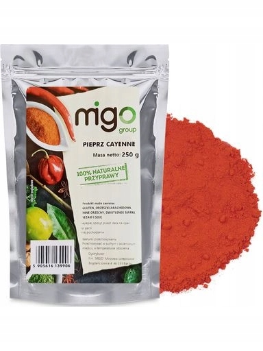Levně 8 x MIGOgroup, Pepř Cayenne (250 g) – MIGOgroup