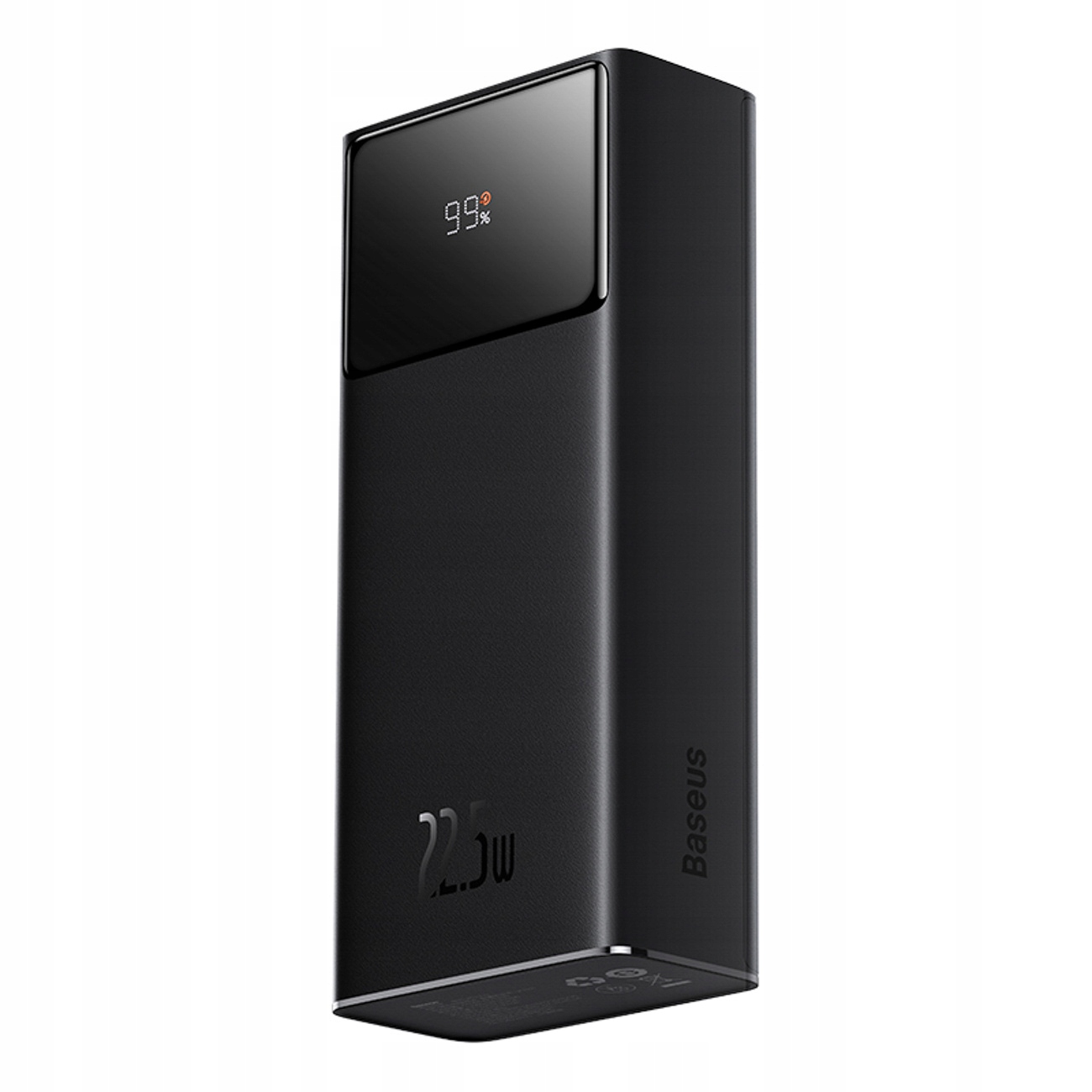 Powerbanka 30000 mAh 22.5 W s kabelem Usb-a Usb-c 3A 30 cm černá