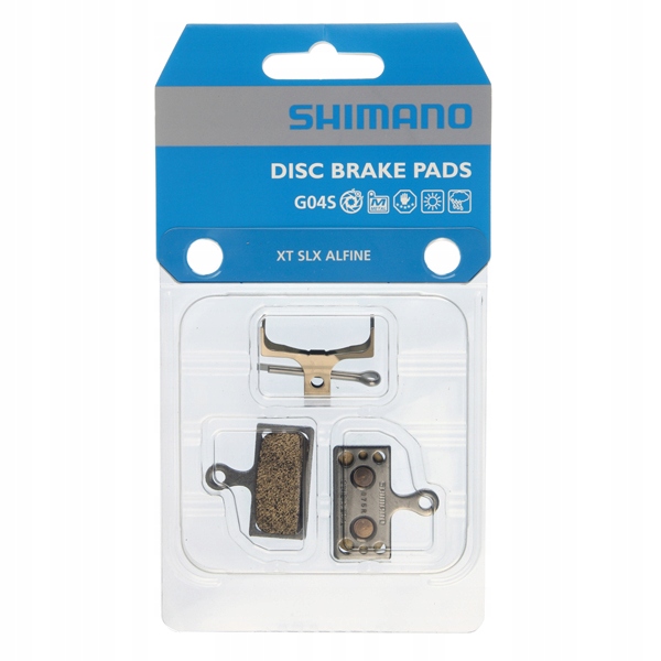 Okładziny hamulca Shimano G04S metaliczne