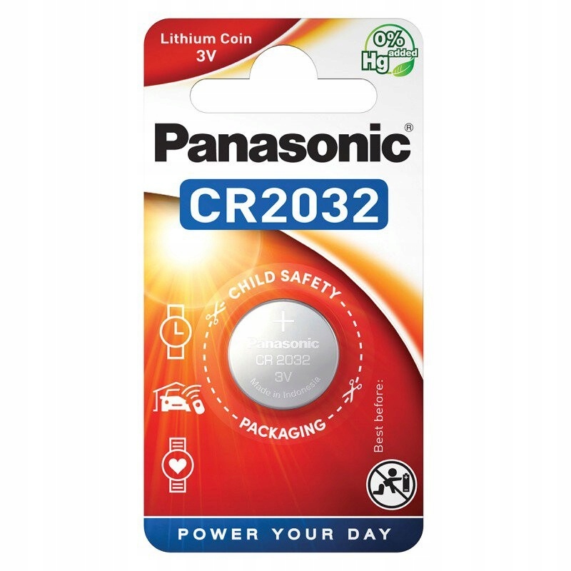 

Bateria litowa Panasonic 3V Cr 2032
