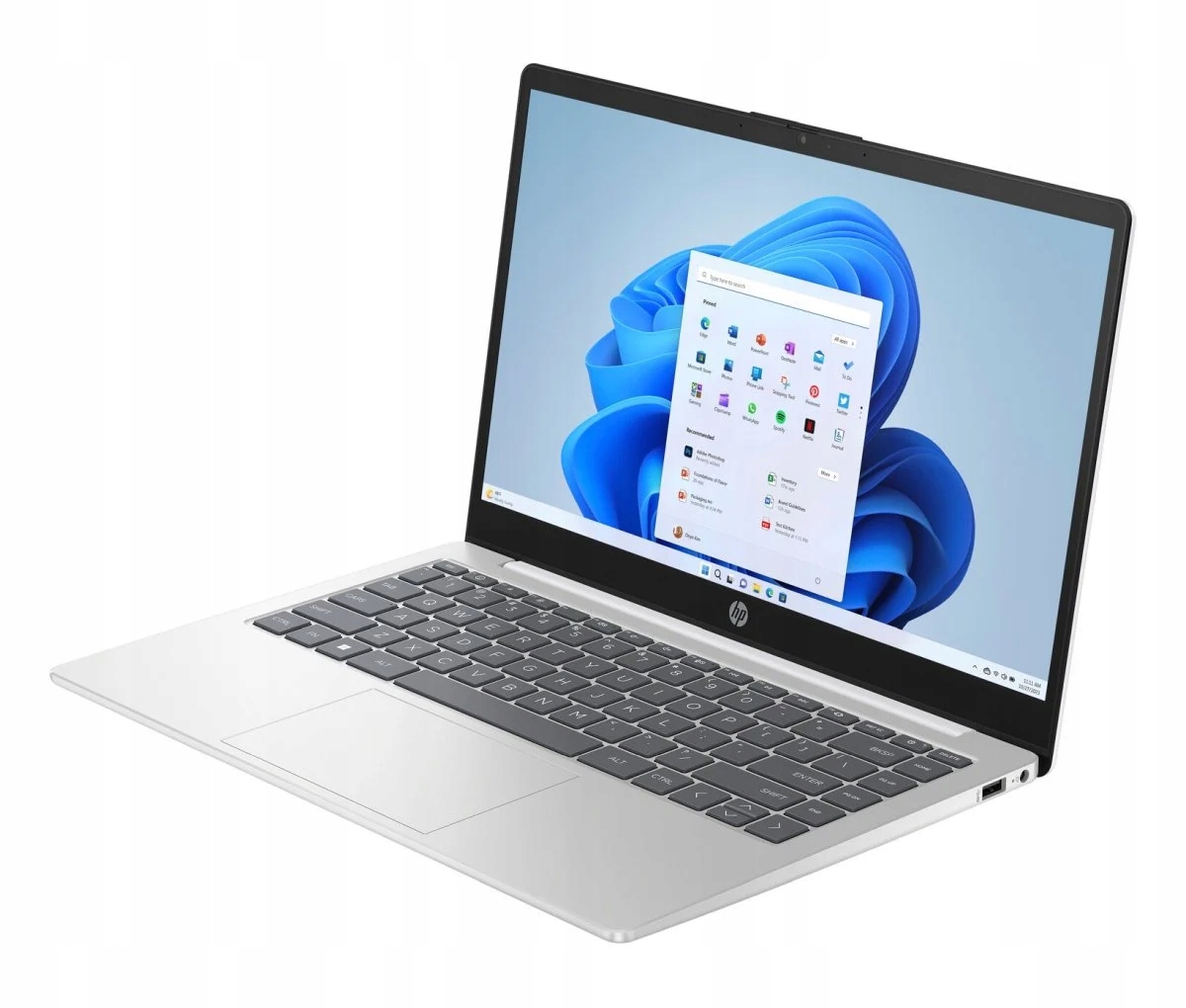 Notebook Hp 14-ep0042nc 14" Intel Core i3 8 Gb 512 Gb strieborný