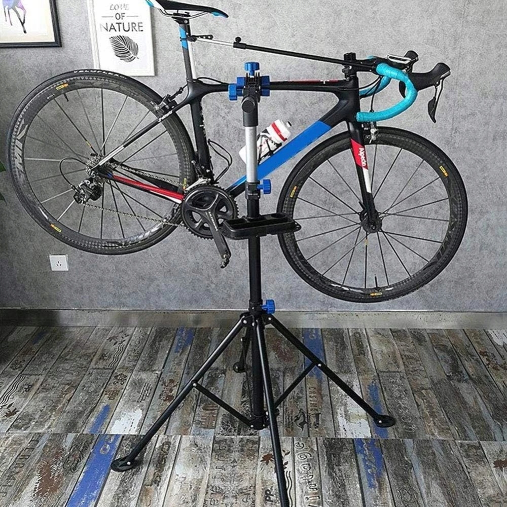 REGULOWANY DUŻY STOJAK ROWEROWY NA ROWER SERWISOWY WIESZAK UCHWYT 108-190CM Model I-H235