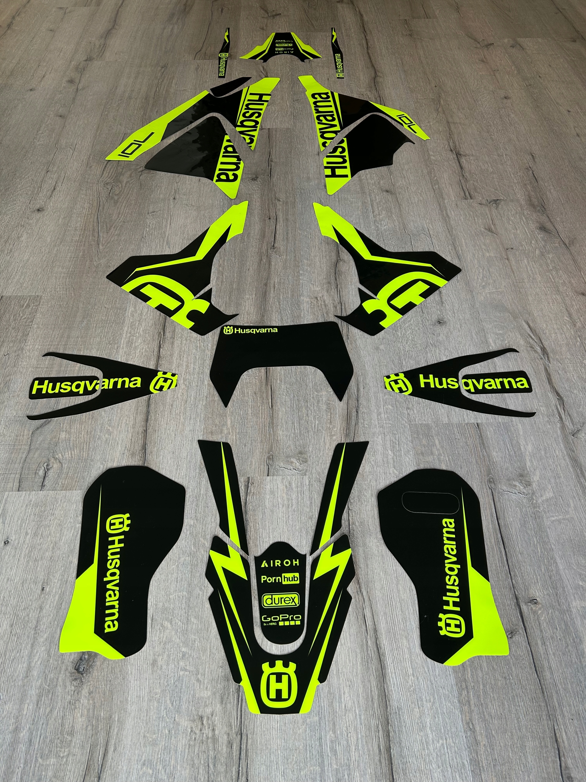 Husqvarna 701 Enduro 16-20 hrubá dyha Fluo z Talianska Cubamoto