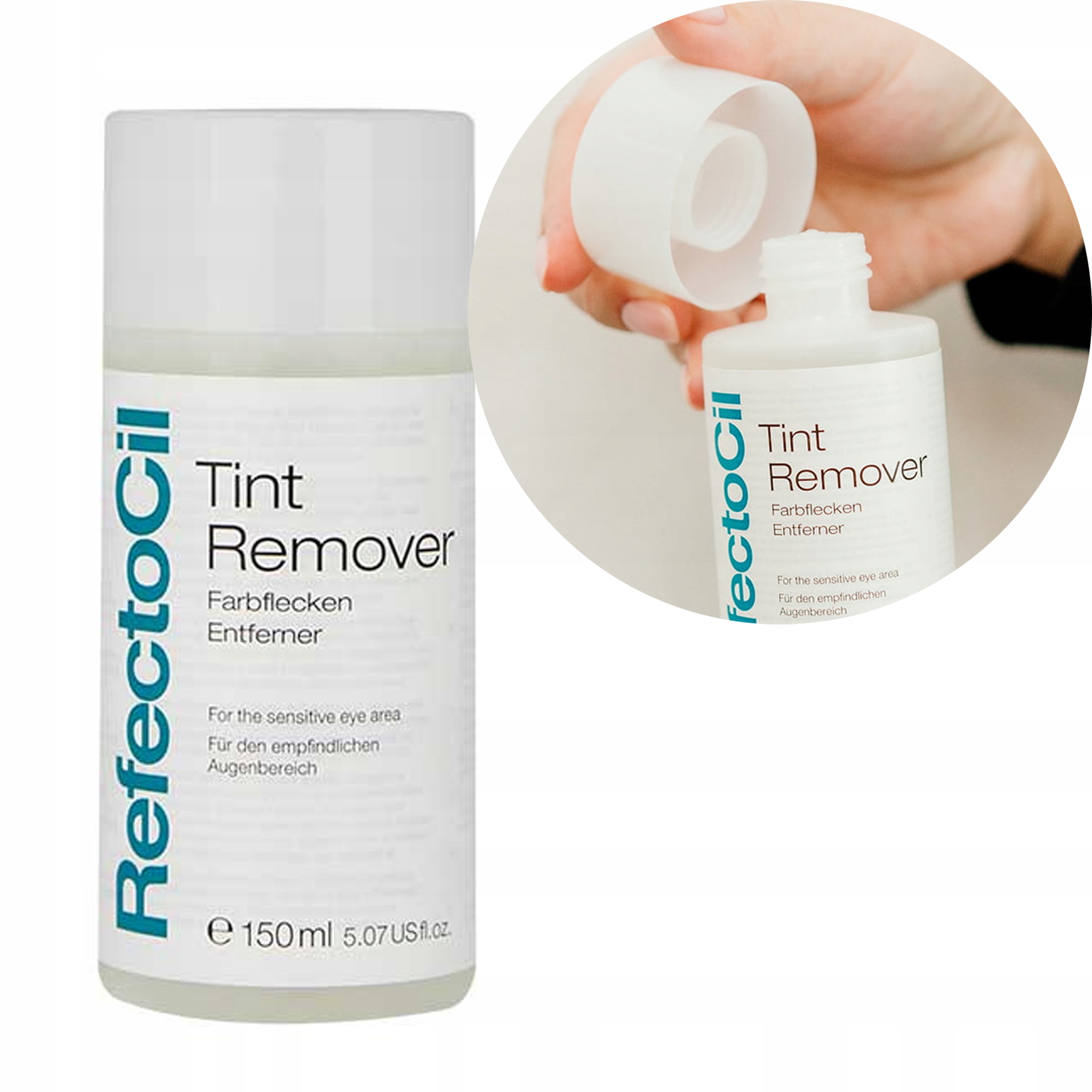 Refectocil Tint Remover Odstraňovač Barvy Na Obočí 150 ML