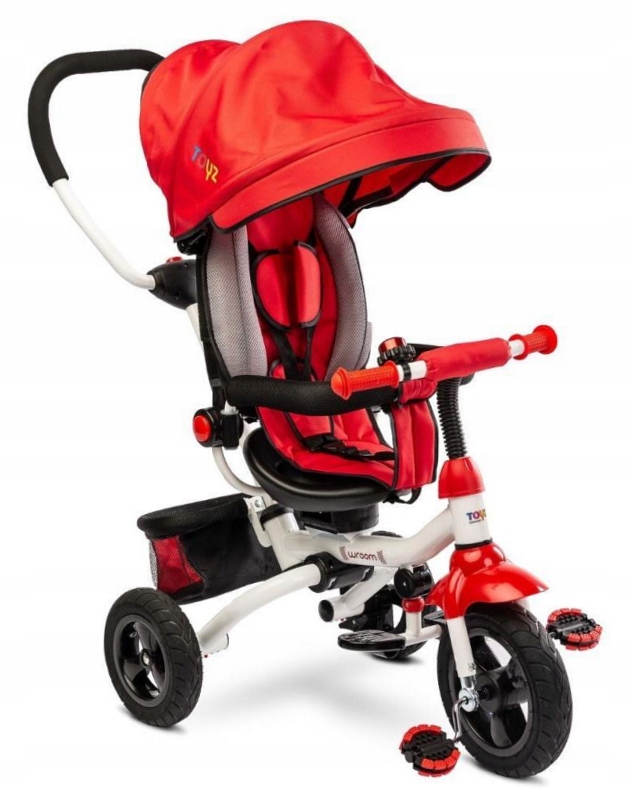 Rowerek 3-kołowy Wroom czerwony