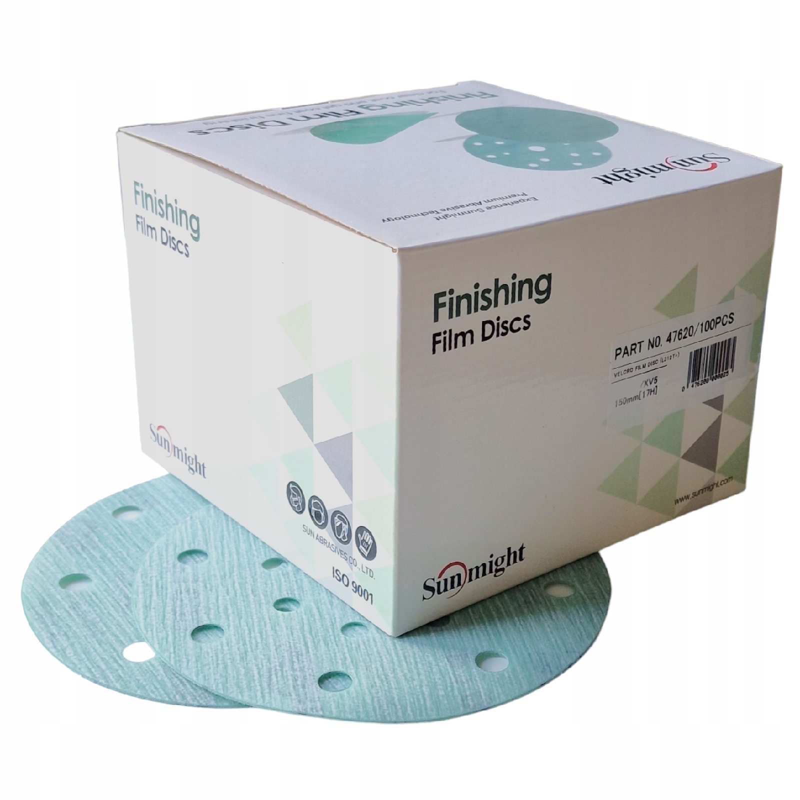 Sunmight Krążek Ścierny 150MM P1500 L312T+ 15H