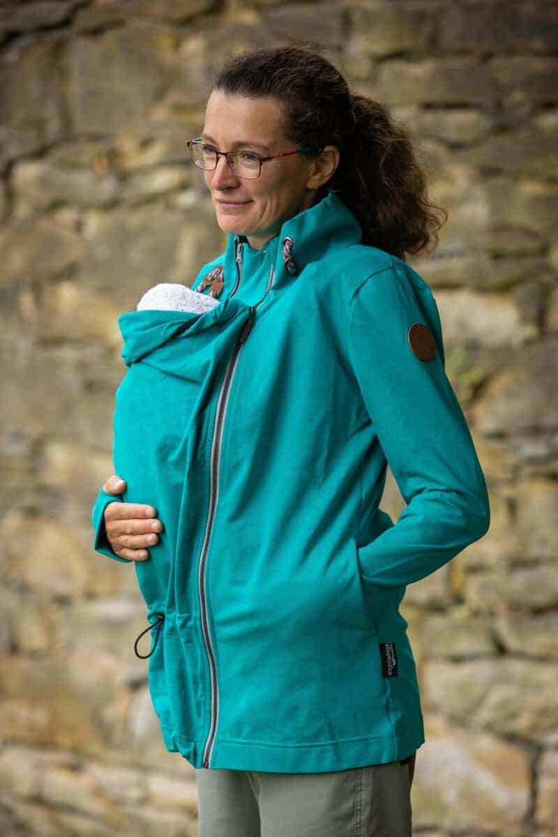 Bluza do nosa wiosenna Angel Wings Turkus L Rozmiar L