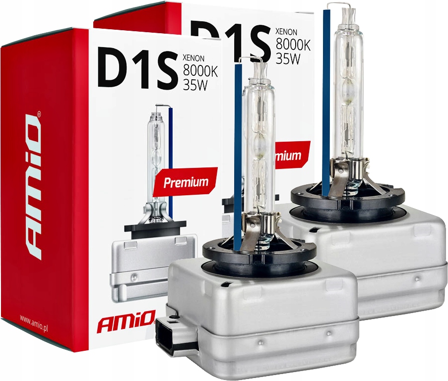 

2x D1S Żarniki Xenon 8000K Homologacja