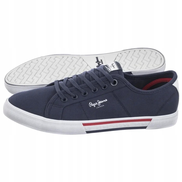 Tenisky Pánské Pepe Jeans Brady Men Navy Tmavě modré