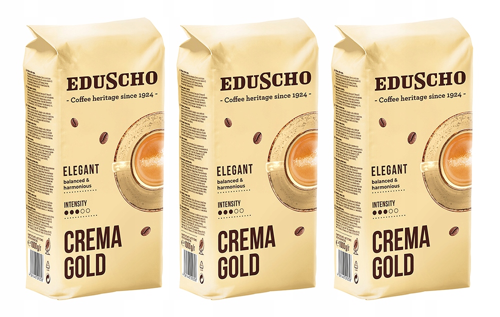Kawa ziarnista Eduscho Crema Gold 3 kg