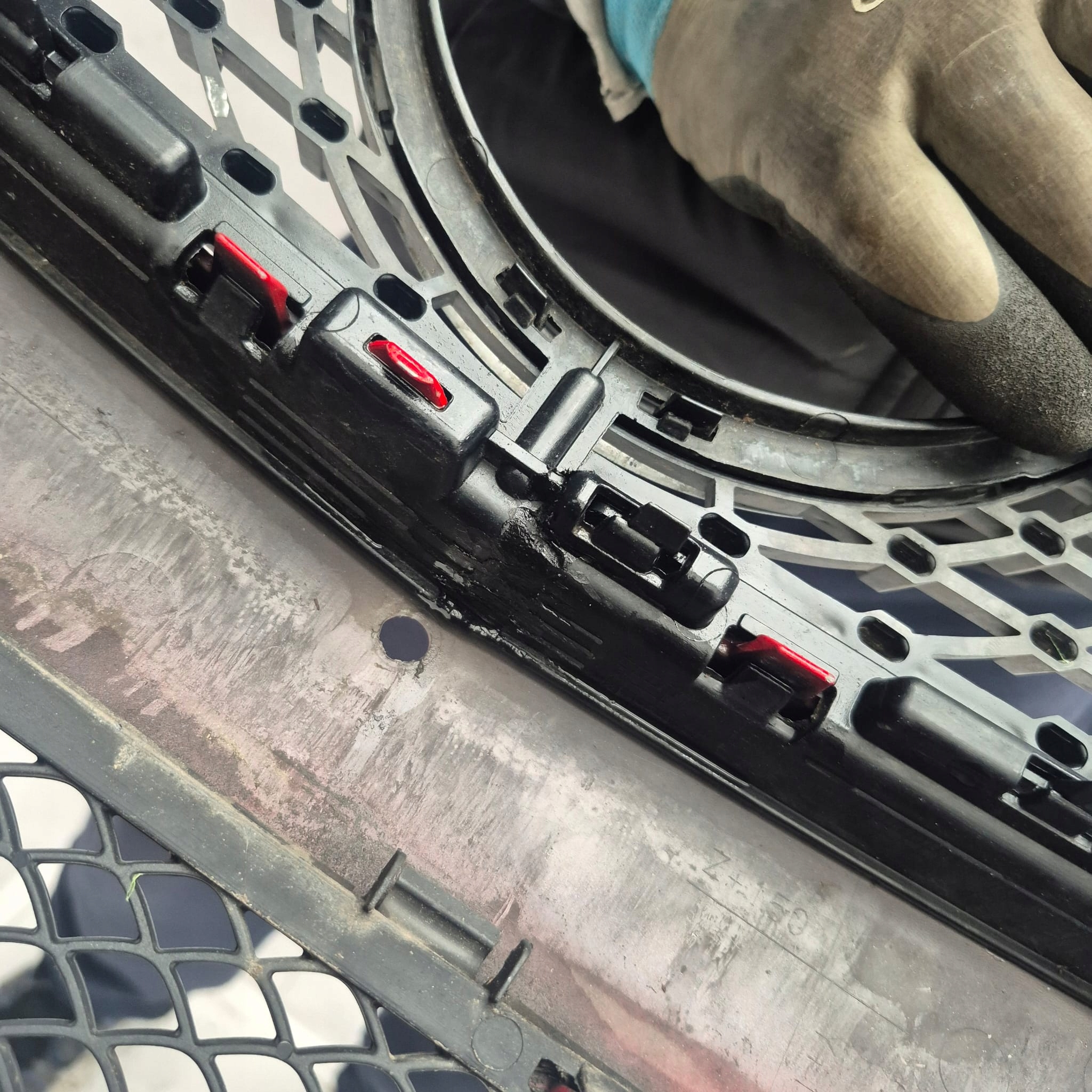 MERCEDES CLA W117 LIFT 16- bumper front front grill grid A1178851100