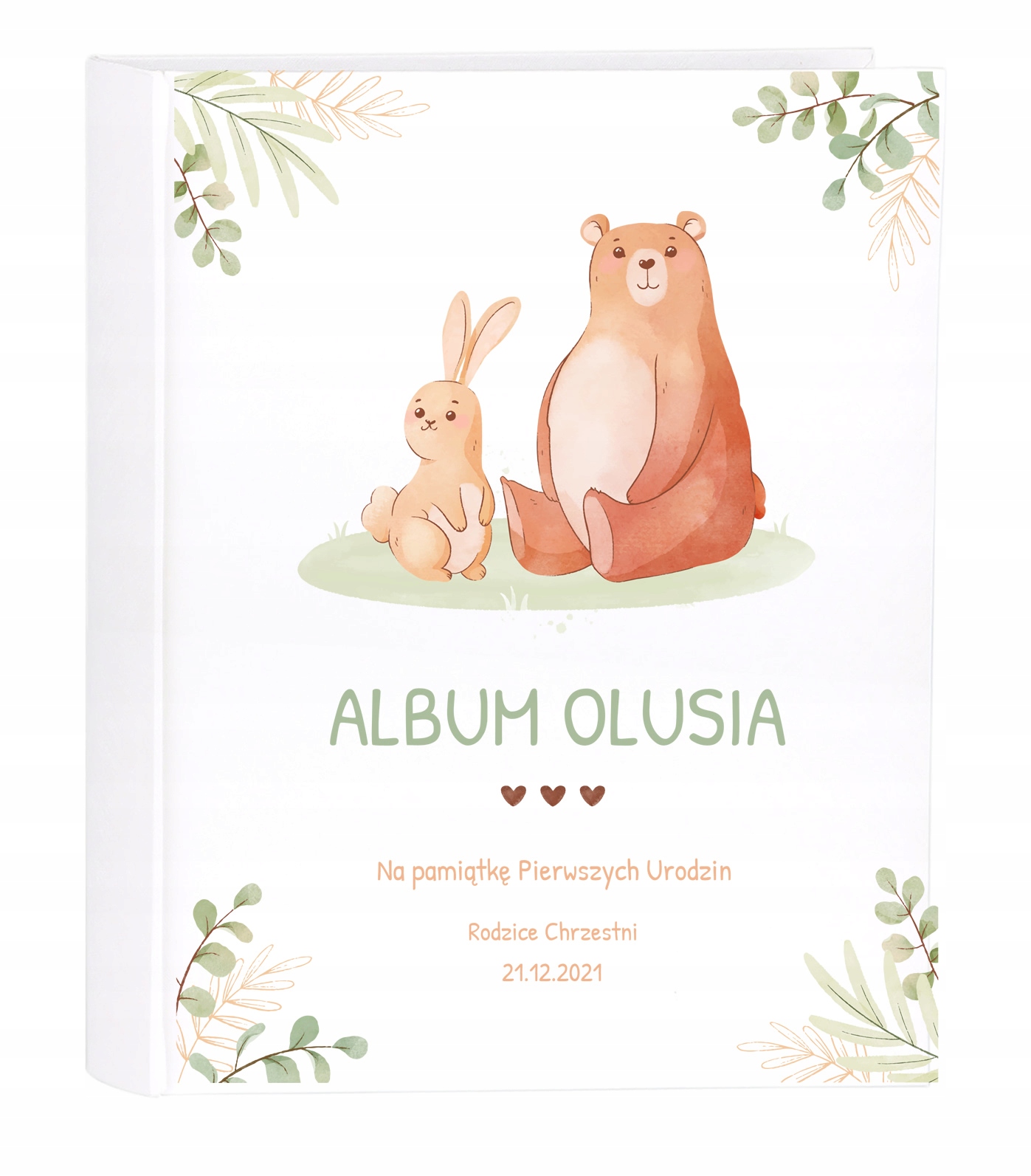 Album na zdjęcia dla dziecka - Nadruk dziecięcy - wzory Chrzest chrzciny