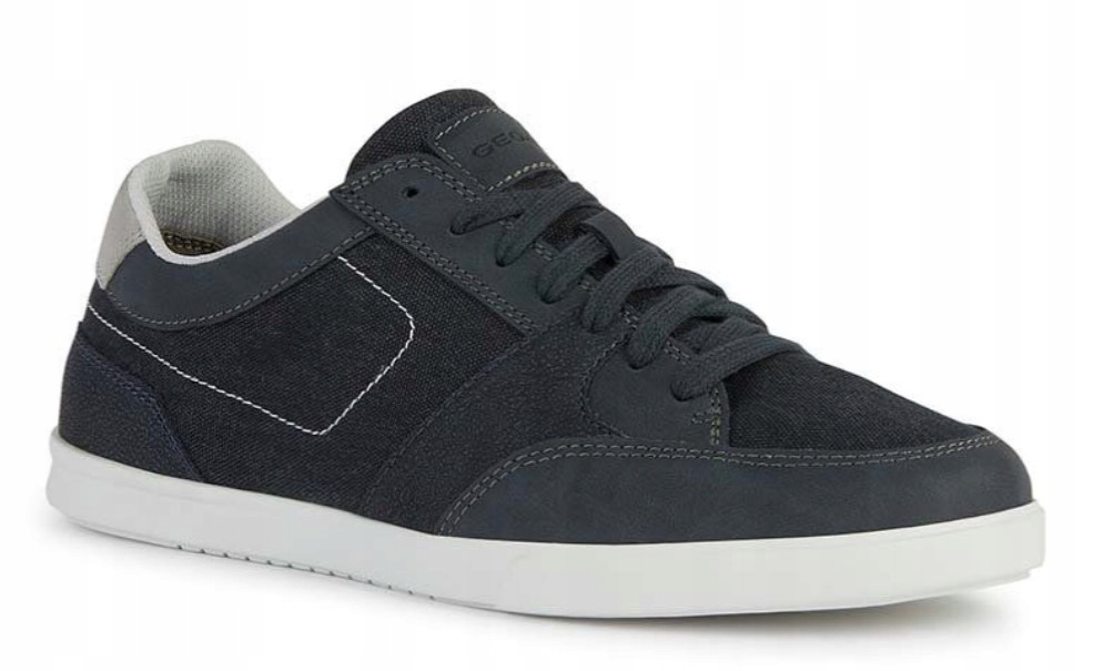 Geox Pánské Tenisky Tmavě Modré Nízké Šněrovací 39 Jjg