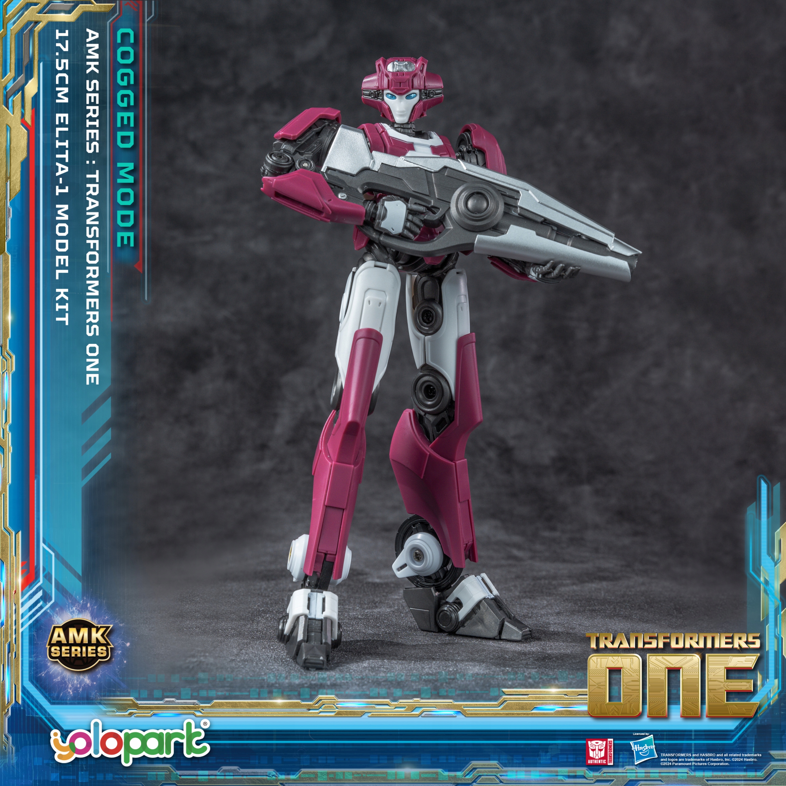 Transformers Figurka One Amk Seria ELITA-1 Tryb Cogged Yolopark