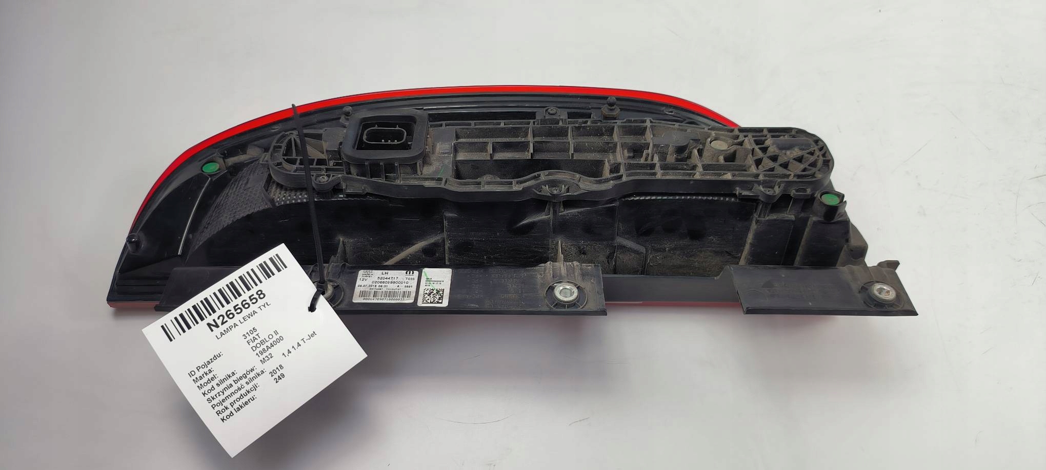 light left rear part 52044717 FIAT DOBLO II
