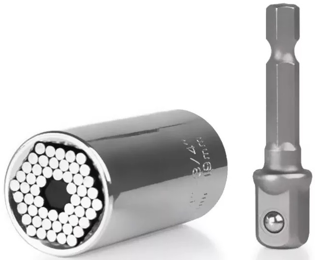 

Nasadka Uniwersalna Klucz Nasadowy 7-19 mm 1/4 3/4