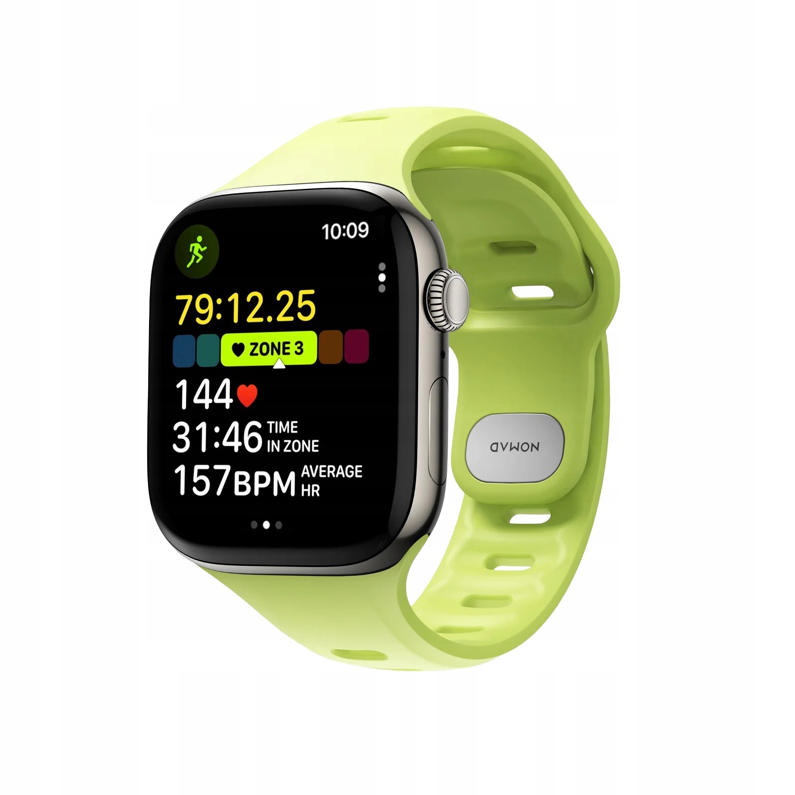 Pásik pre Apple Watch 41 mm/42 mm Športový Nomad Tempo Band, odolný Fkm