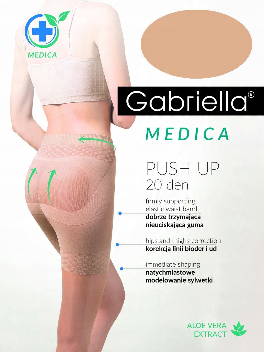 

Rajstopy Gabriella Push Up Modelujące 20den r-3