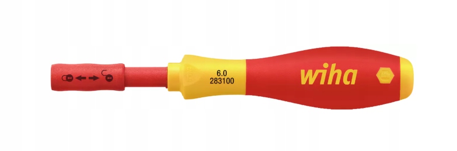 Wiha 34577 Rękojeść Softfinish Electric Slimvario Do Bitów Slimbit 160mm