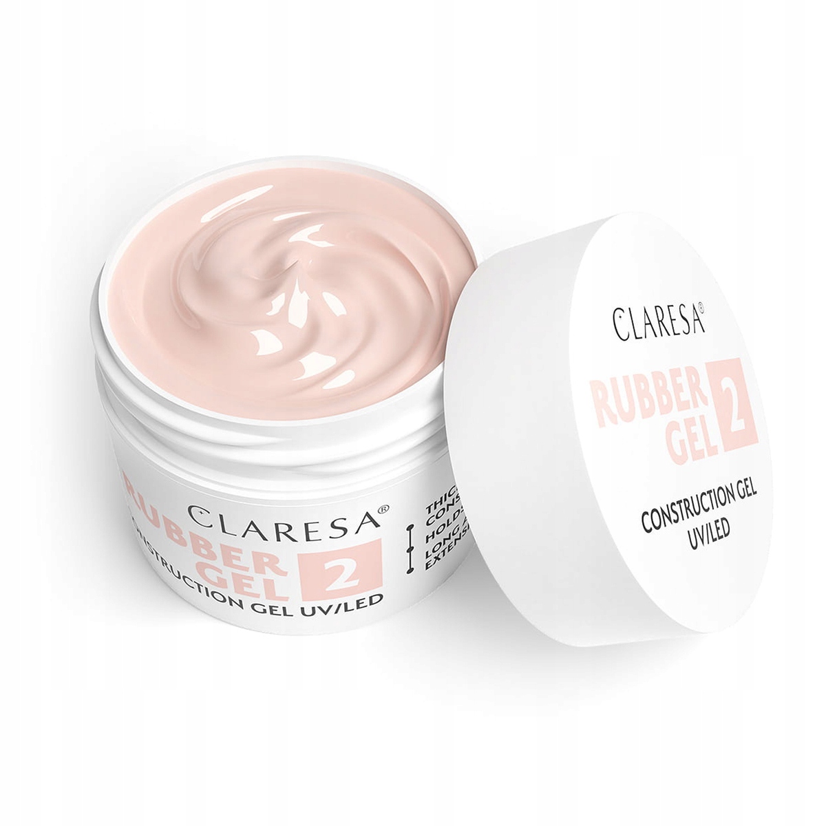 Claresa Stavební gel Rubber gel 2 90 g