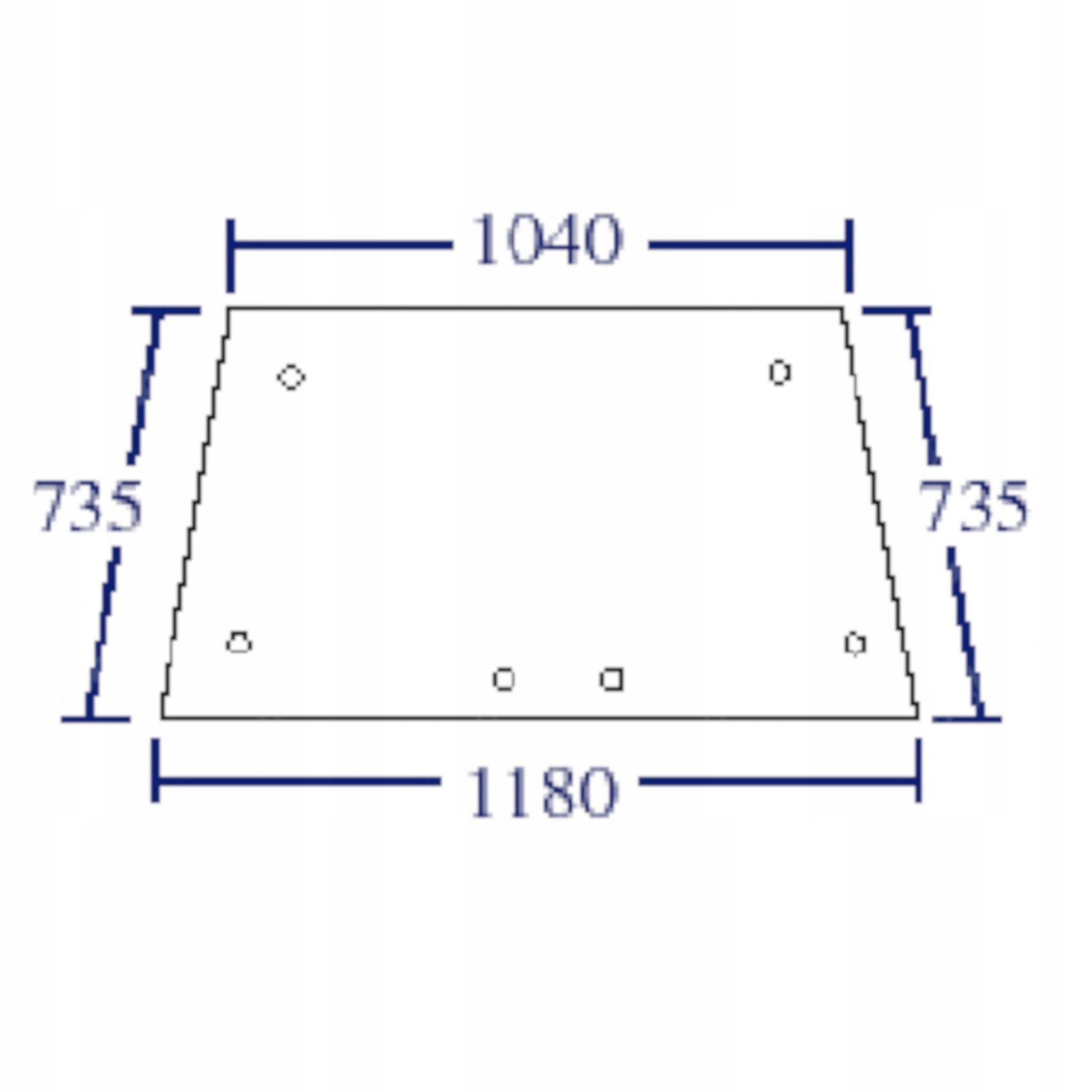 sklo Ford přední otevírací 83956746