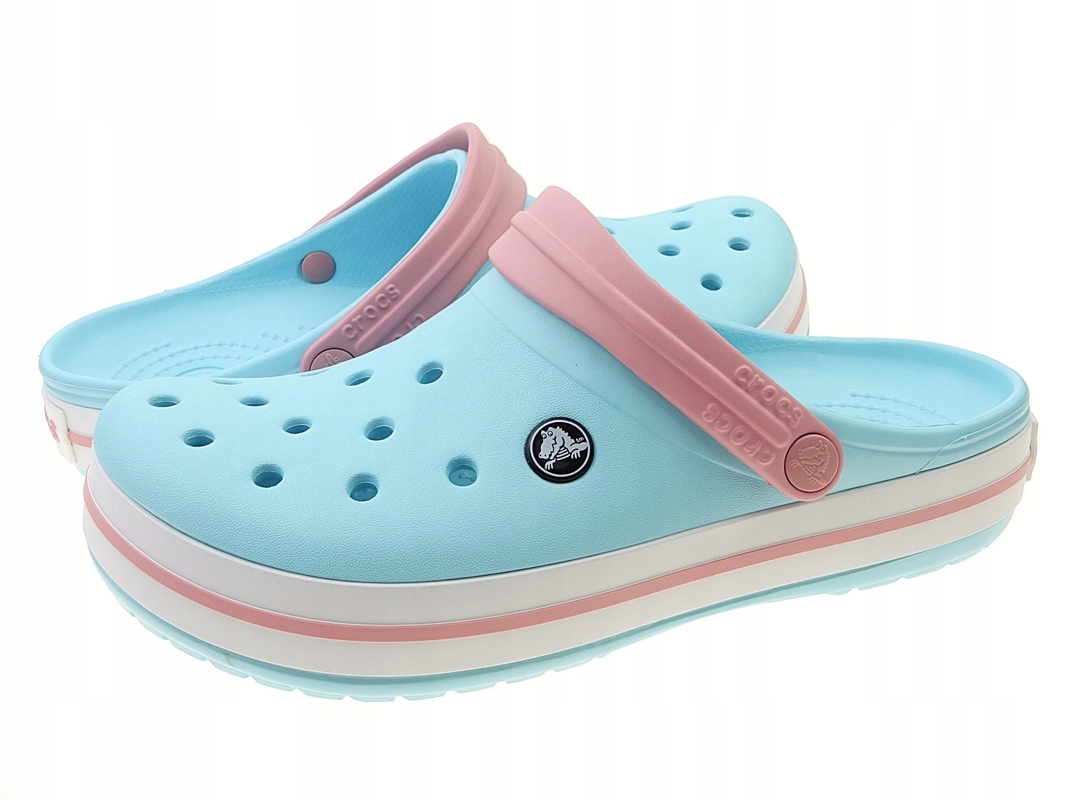 Klapki Crocs Crocband Clog 207006-4S3 ice blue 38/39 Marka Crocs