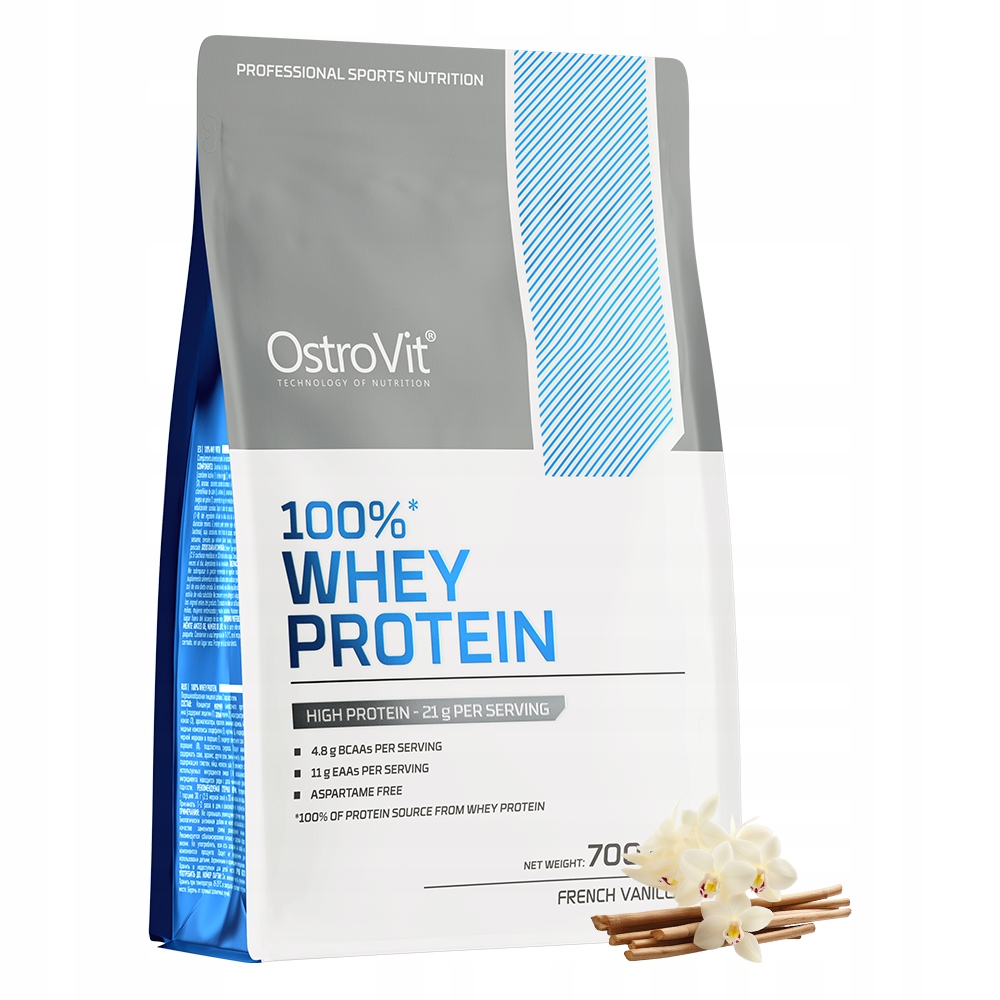 OstroVit 100% Whey Protein 700 g BIAŁKO SERWATKOWE WPC 80 ODŻYWKA BIAŁKOWA