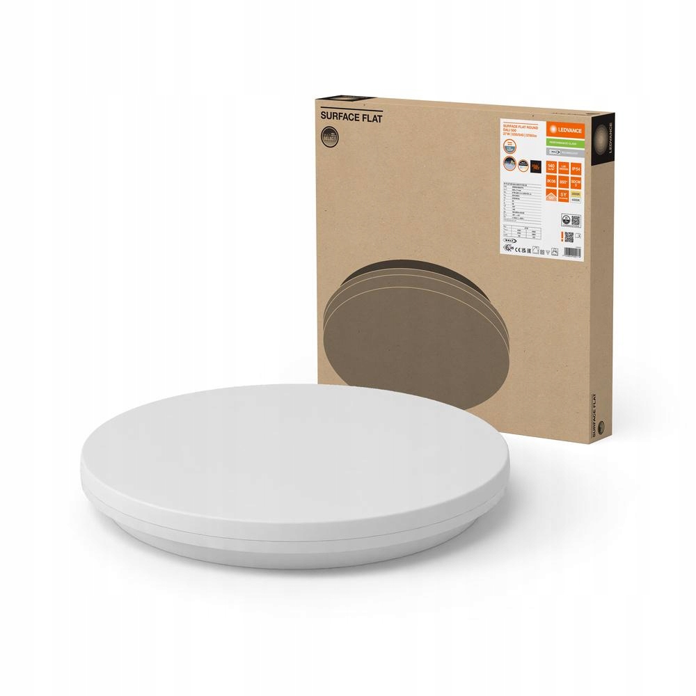 Stropné Svietidlo Led lampa 27W 3780lm Cct stmievateľná nástenná Surface Ledvance