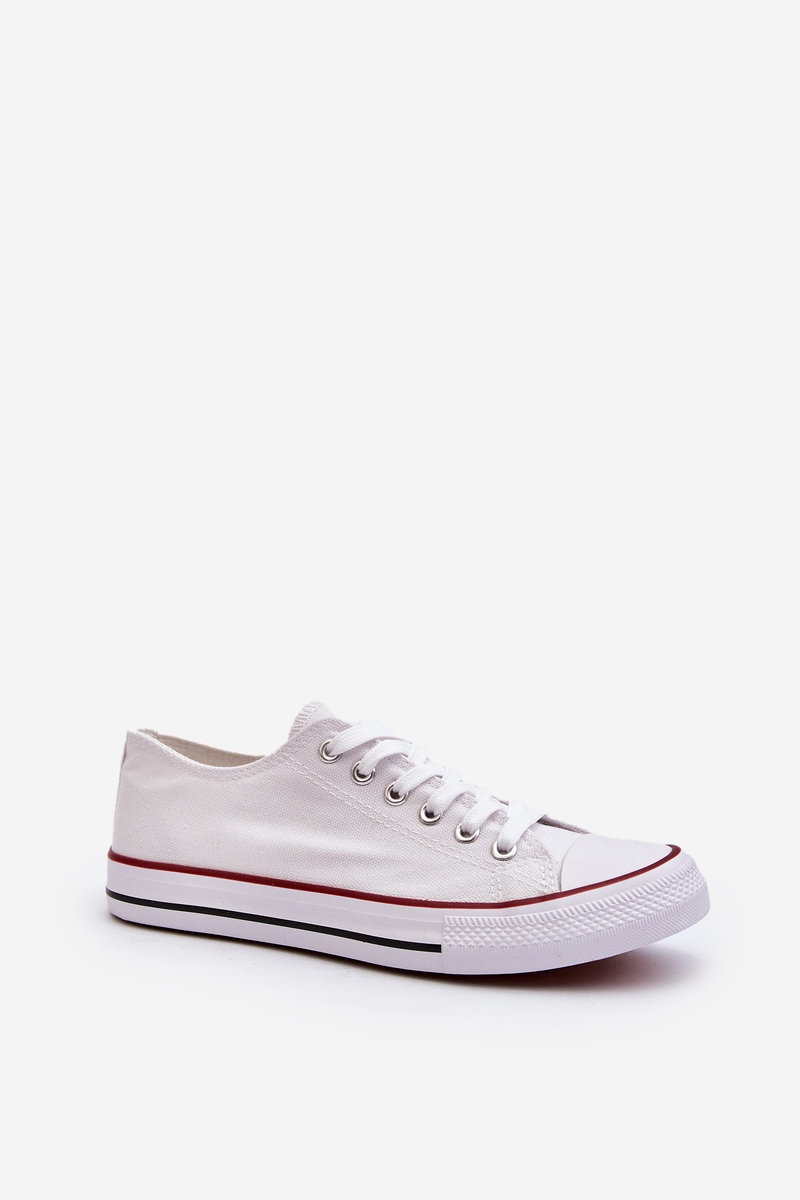 TRAMPKI DAMSKIE MATERIAŁOWE NA CODZIEŃ KLASYCZNE BIAŁE 39 Marka inna