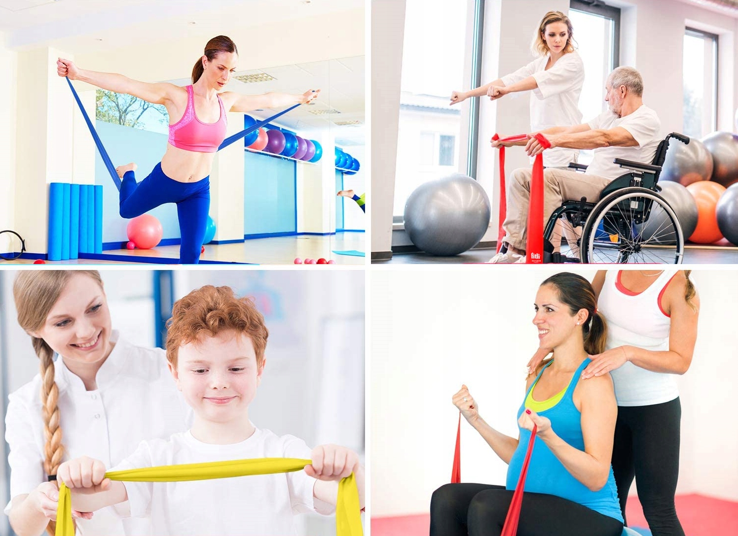 GUMA Taśma Do Ćwiczeń REHABILITACYJNA FLAT BAND 2m Rodzaj guma