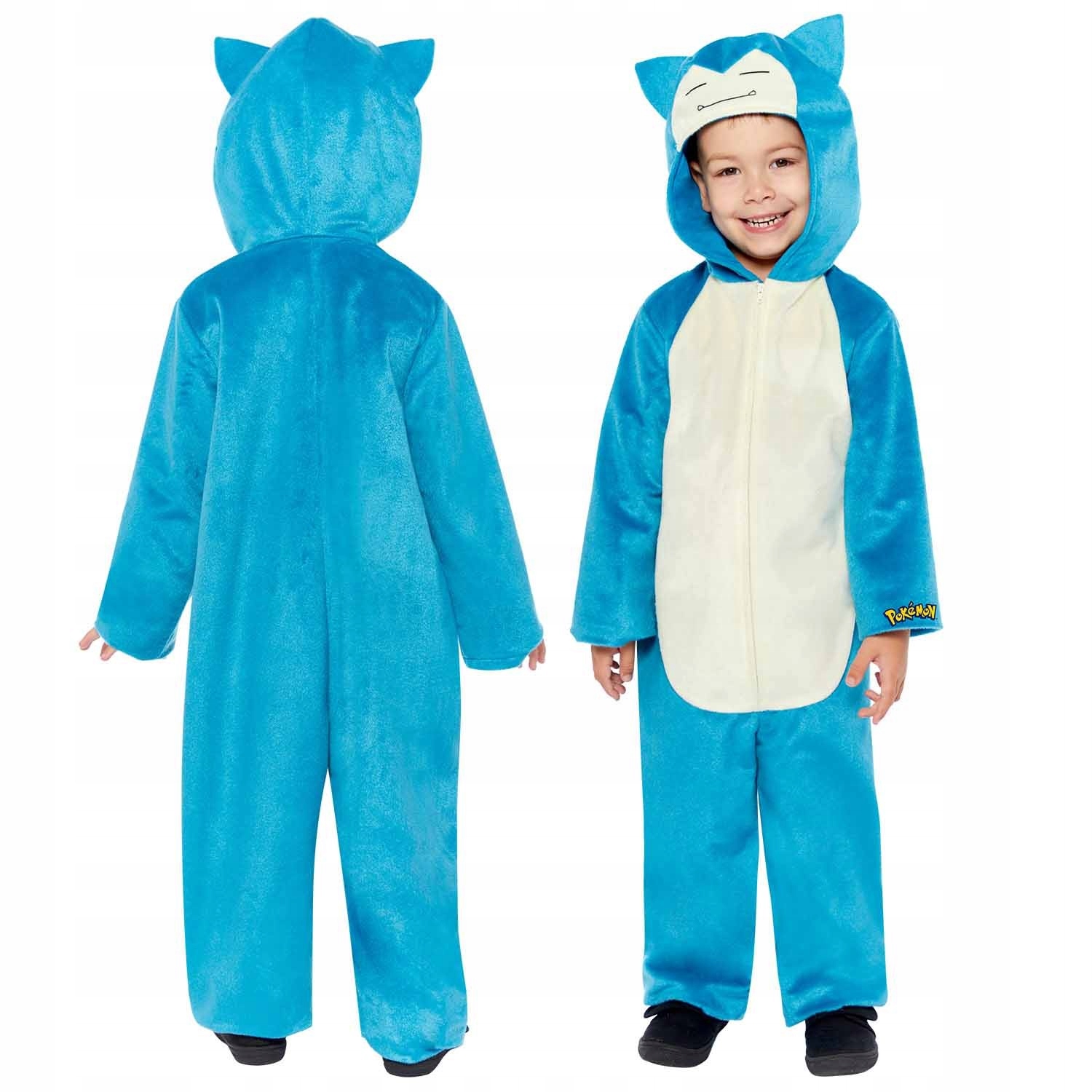 Kostium dziecięcy Pokemon Snorlax Strój na licencji 4-6 lat 104-116 cm