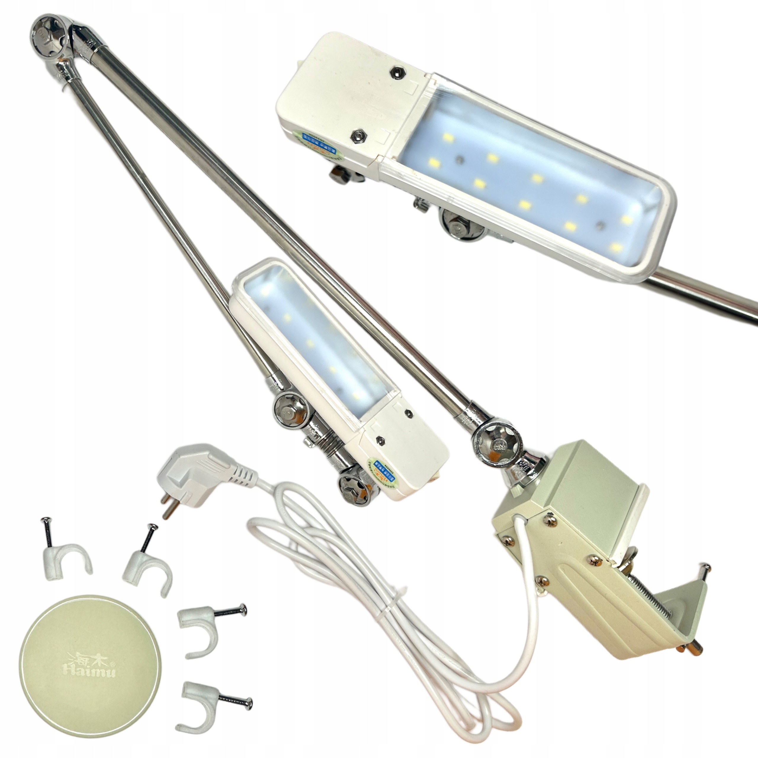 Led Lampa Pro Šicí Stroje, Krejčovská Lampa Haimu HM99TLED 5W 230V