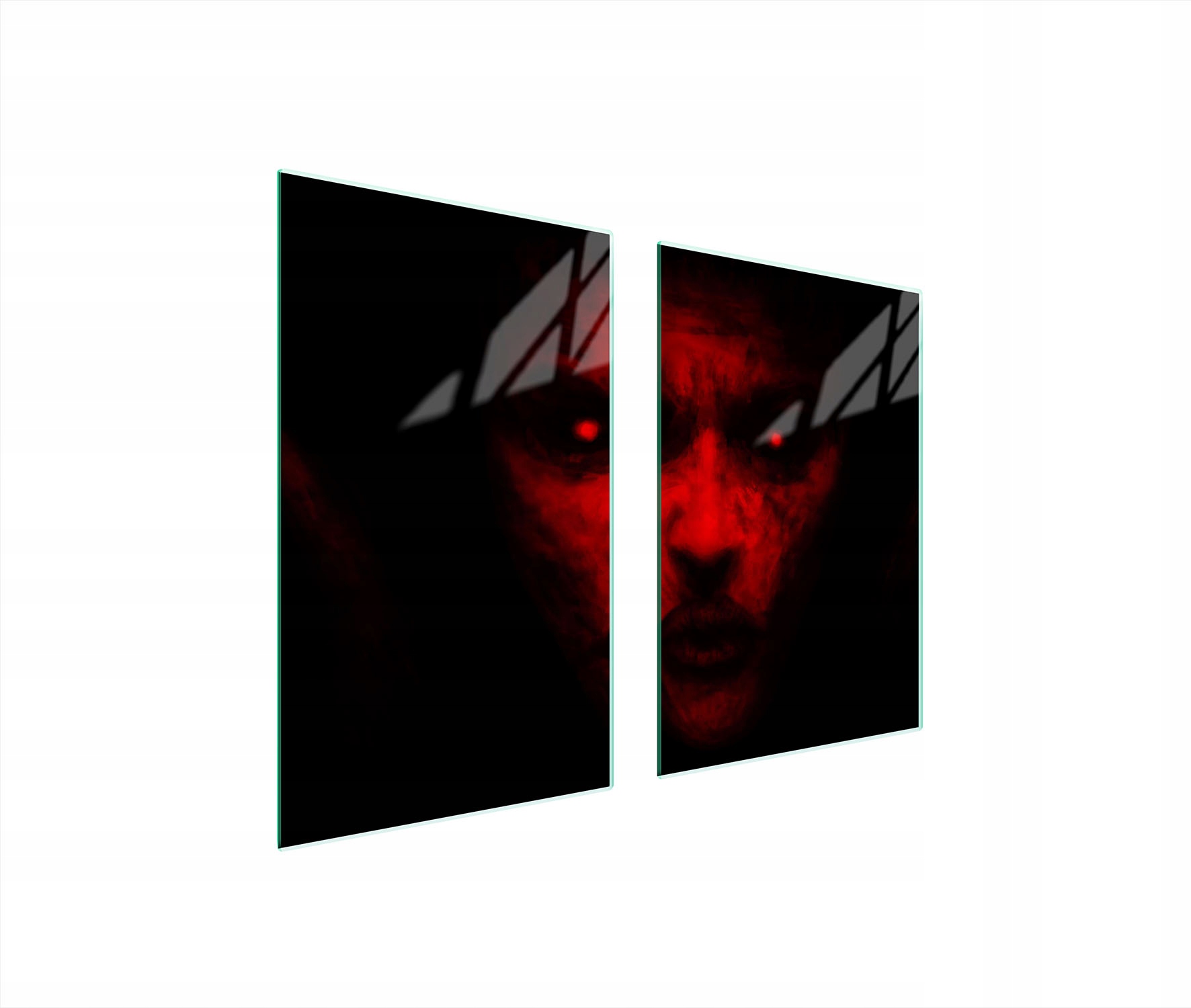 Skleněná Ochranná Deska Do Kuchyně 65x52 Obličej Tvrzené Sklo