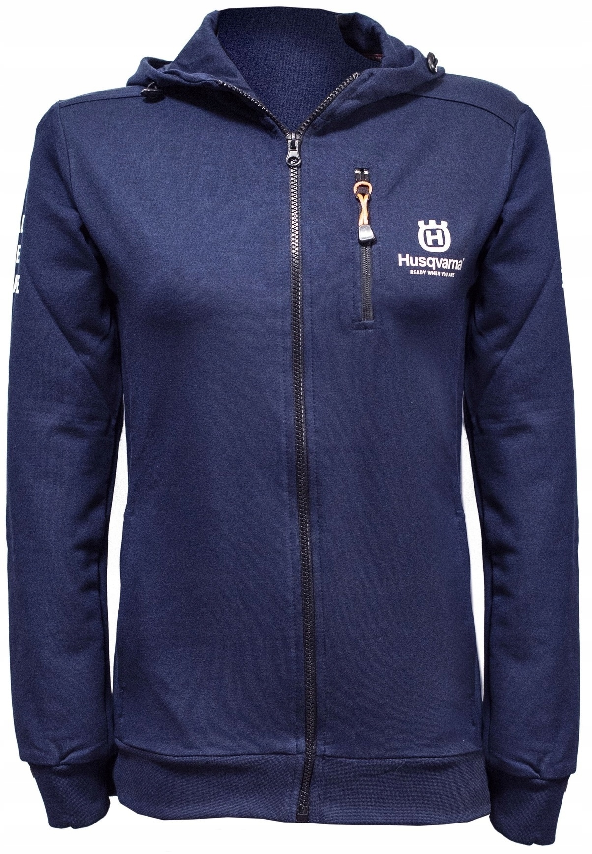 Dámská mikina s kapucí Husqvarna velikost Xs